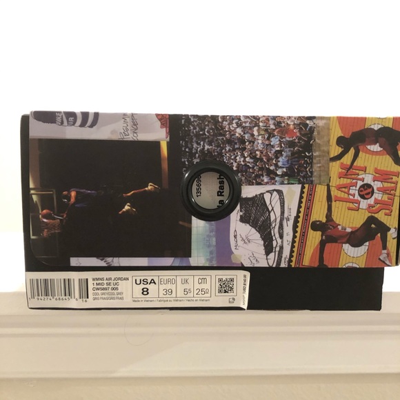 Nike Jordan 1 Mid Sheila Rashid - Picture 2 of 2